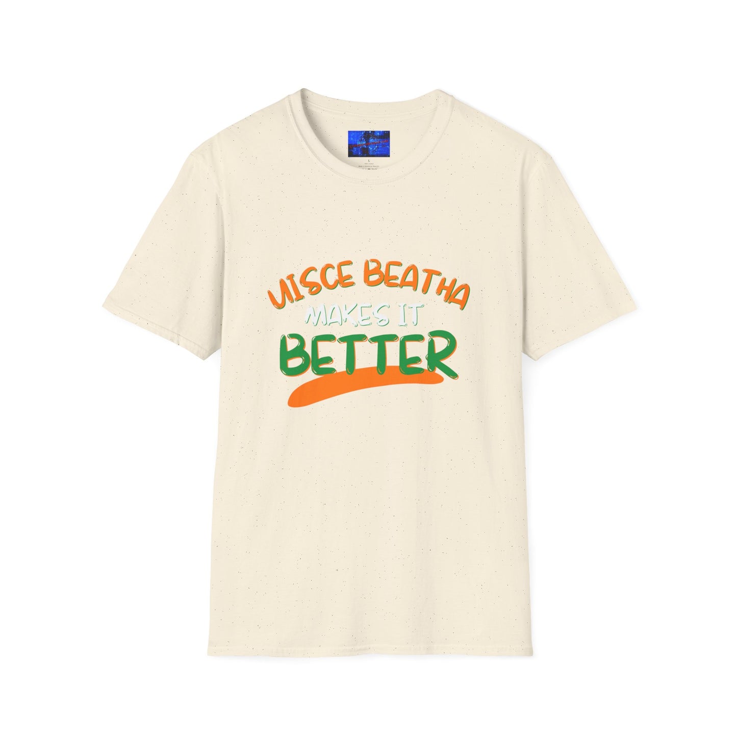 Uisce Beatha makes it better OWGfont LTcolors Unisex T-Shirt by cypherpunkgear