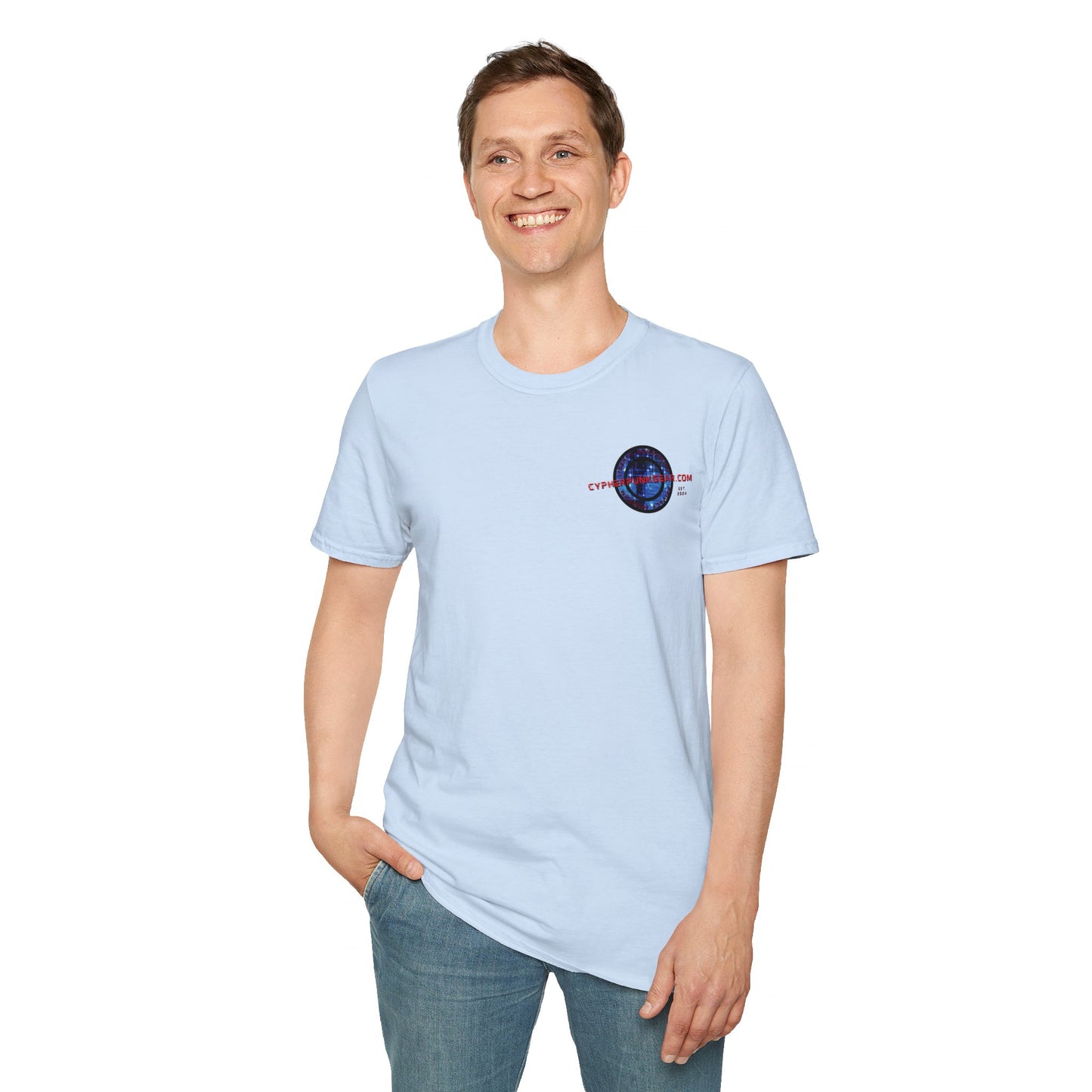 2-sided Cypherpunkgear logo Unisex T-Shirt by cypherpunkgear