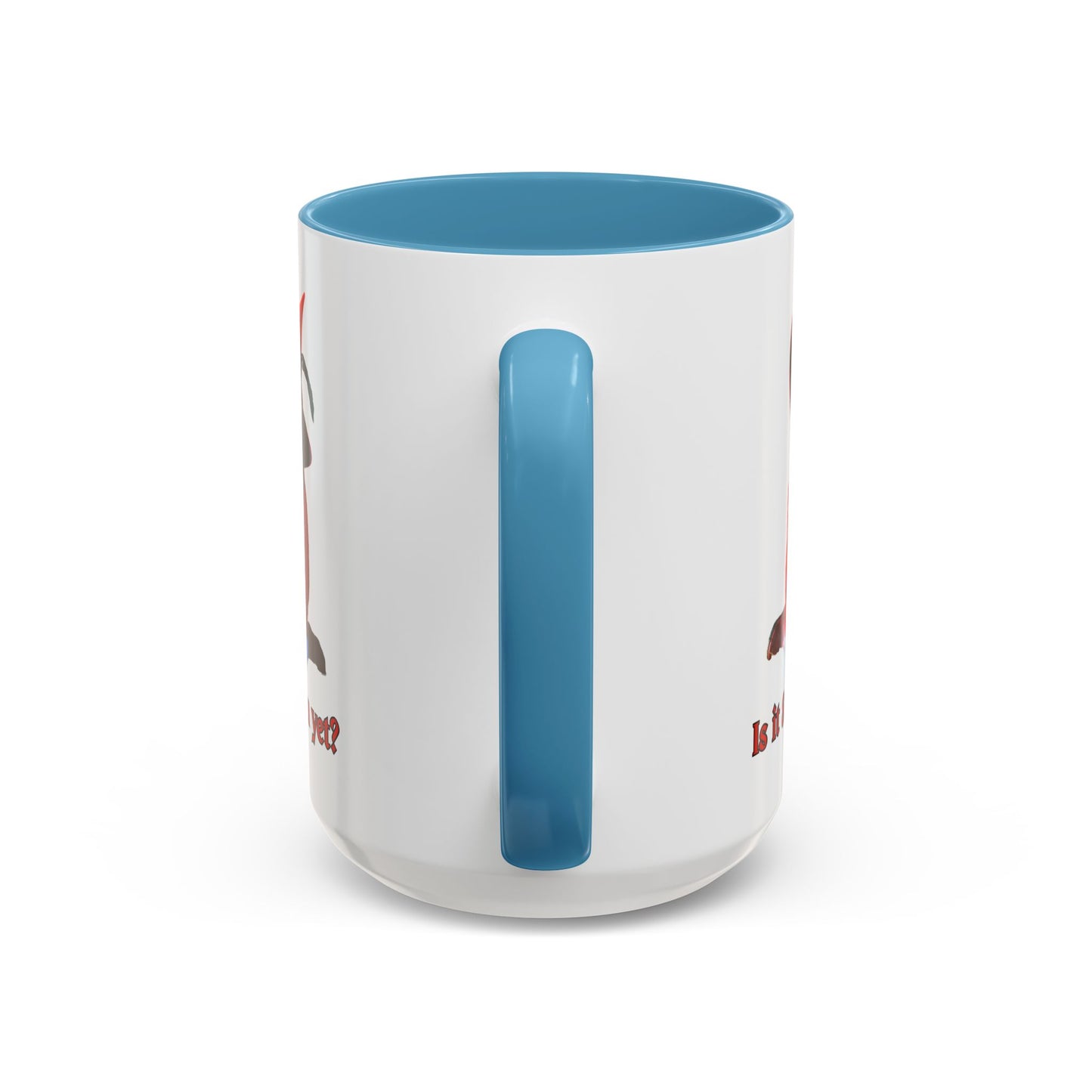 Is it Samhain yet? White Accent Mug by CreepyCrafts.boo