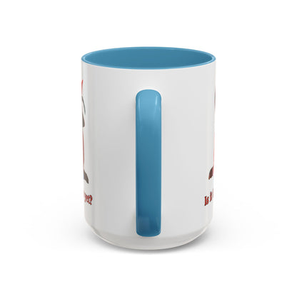 Is it Samhain yet? White Accent Mug by CreepyCrafts.boo