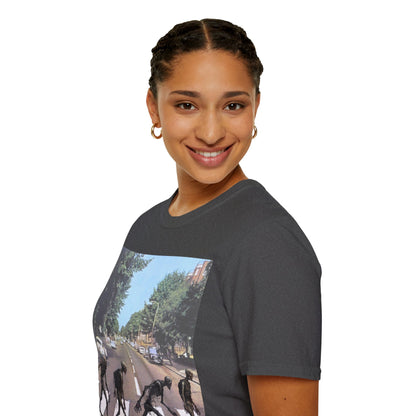 2-sided, Scabby Road Dark colors Unisex T-Shirt by CreepyCrafts.boo