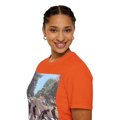 2-sided, Scabby Road Light colors Unisex T-Shirt by CreepyCrafts.boo