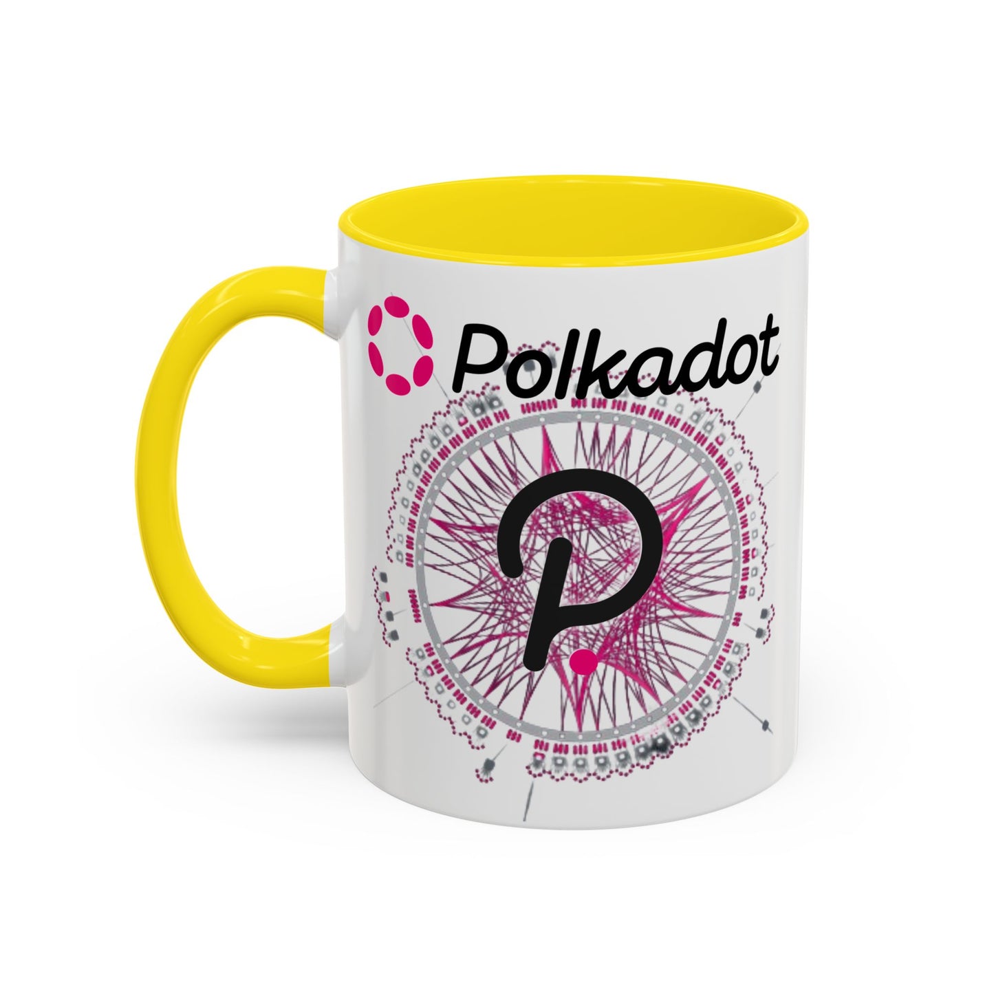 Polkadot (DOT) Accent Mug by cypherpunkgear.com