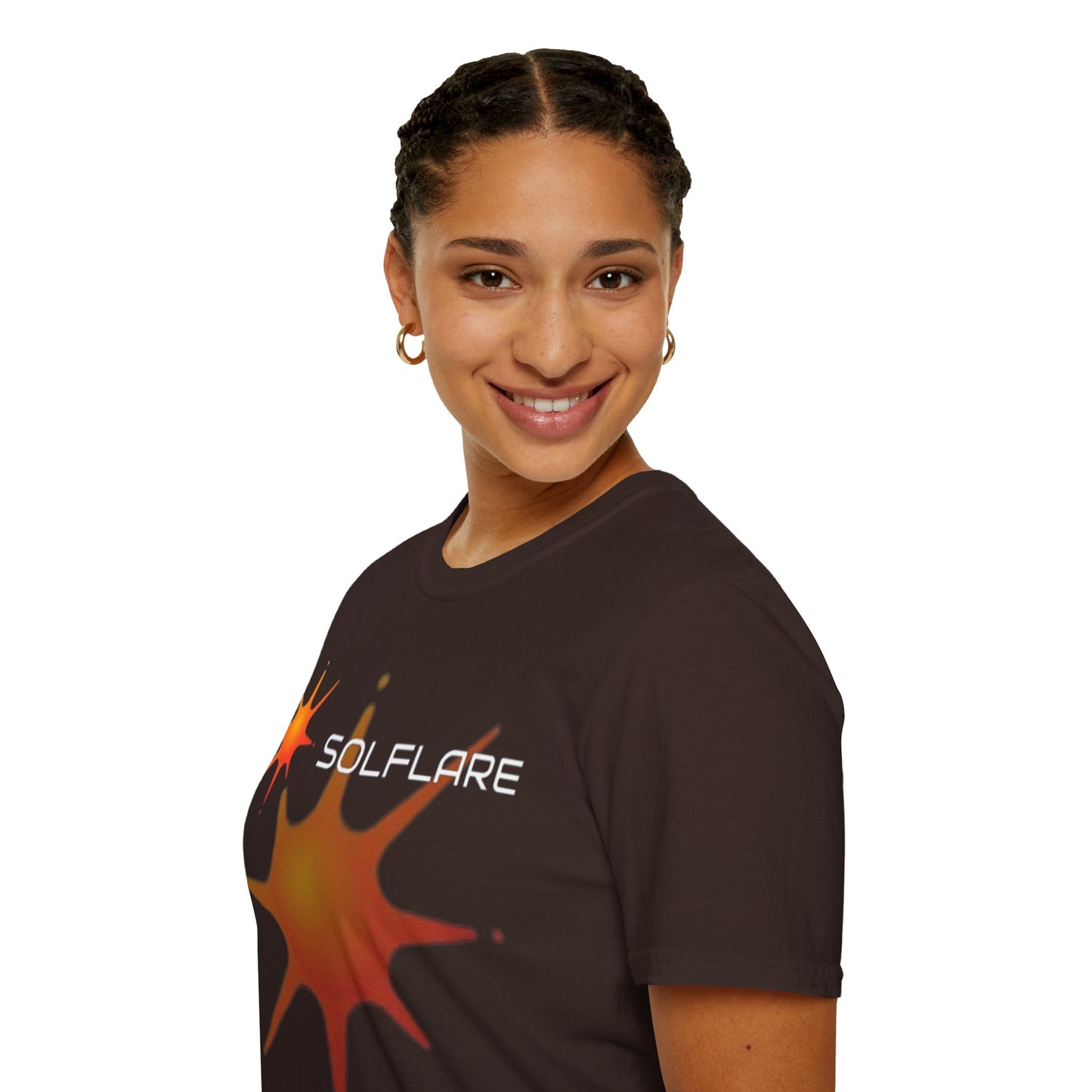 Solflare Dark colors Unisex T-Shirt by cypherpunkgear.com