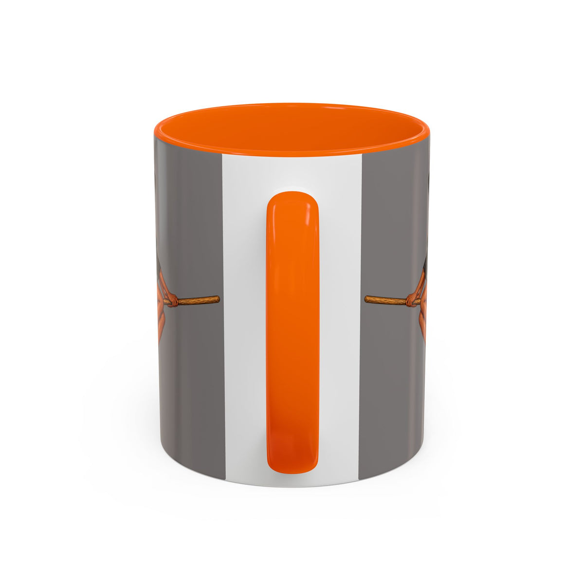 Velvet Vex Grey Accent Mug by CreepyCrafts.boo