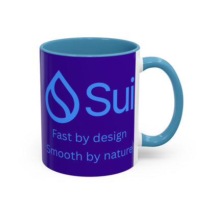 SUI Purple Accent Mug by cypherpunkgear.com