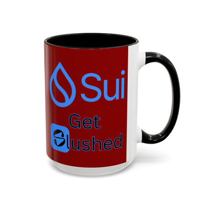Sui: Get Slushed Red Accent Mug by cypherpunkgear.com