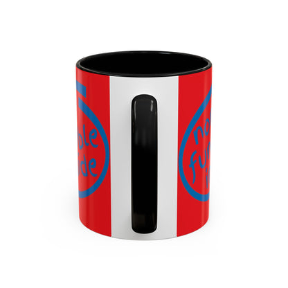 Non-Fungible Inside Red Accent Mug by cypherpunkgear.com