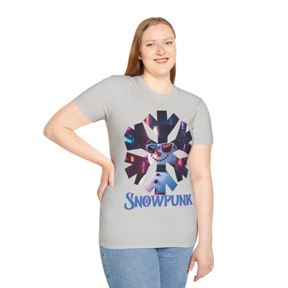 Snowpunk Light colors Unisex T-Shirt by cypherpunkgear.com