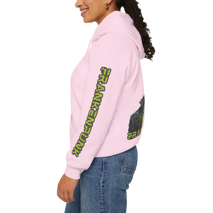Frankenpunk Hoodie Unisex Hooded Sweatshirt by CreepyCrafts.boo