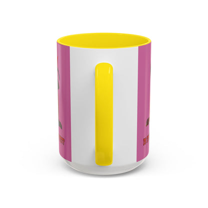 Is it Halloween yet? Pink Accent Mug by CreepyCrafts.boo