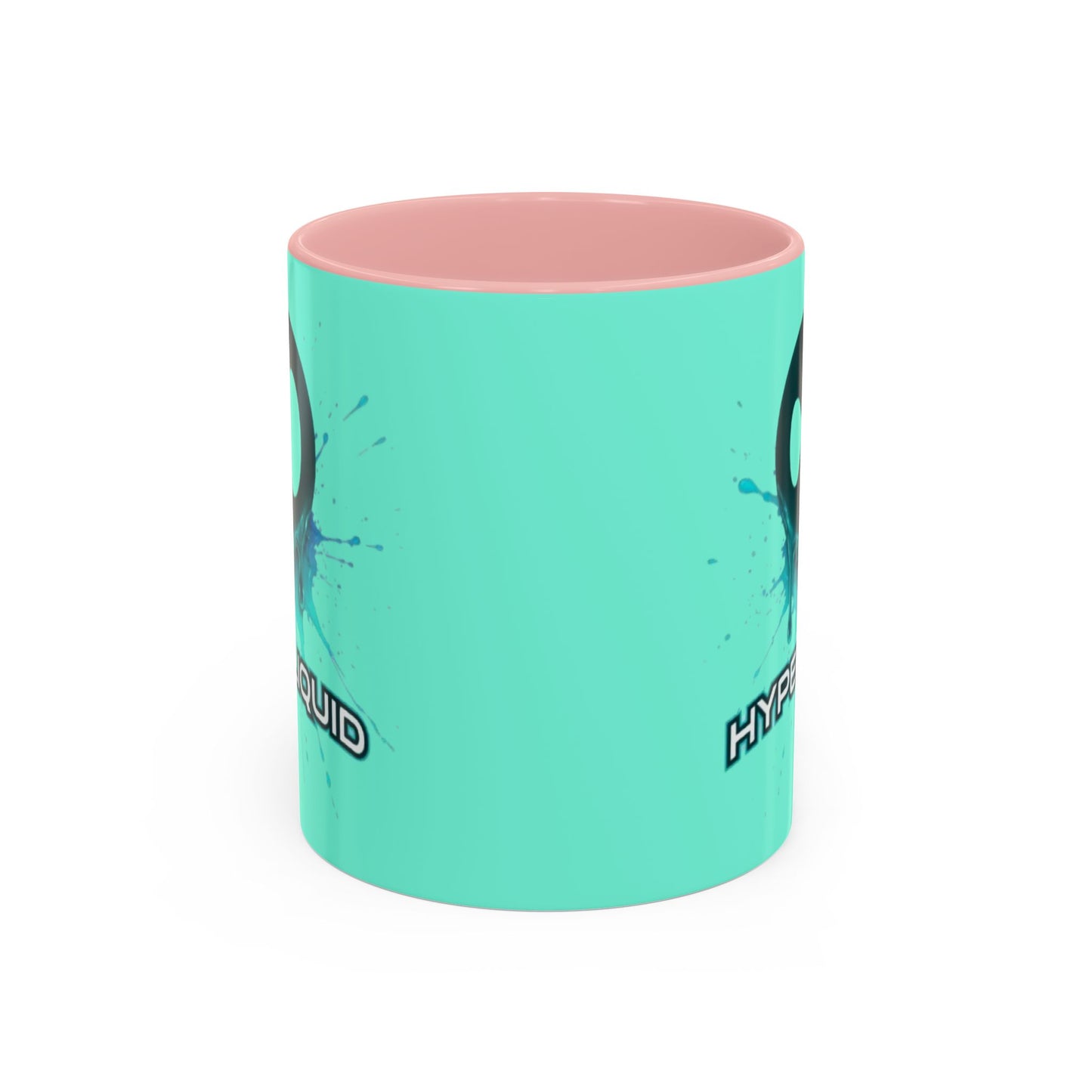 HYPE Drip Light Hyperliquid Accent Mug by cypherpunkgear.com