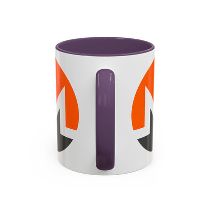Monero (XMR) White Accent Mug by cypherpunkgear.com