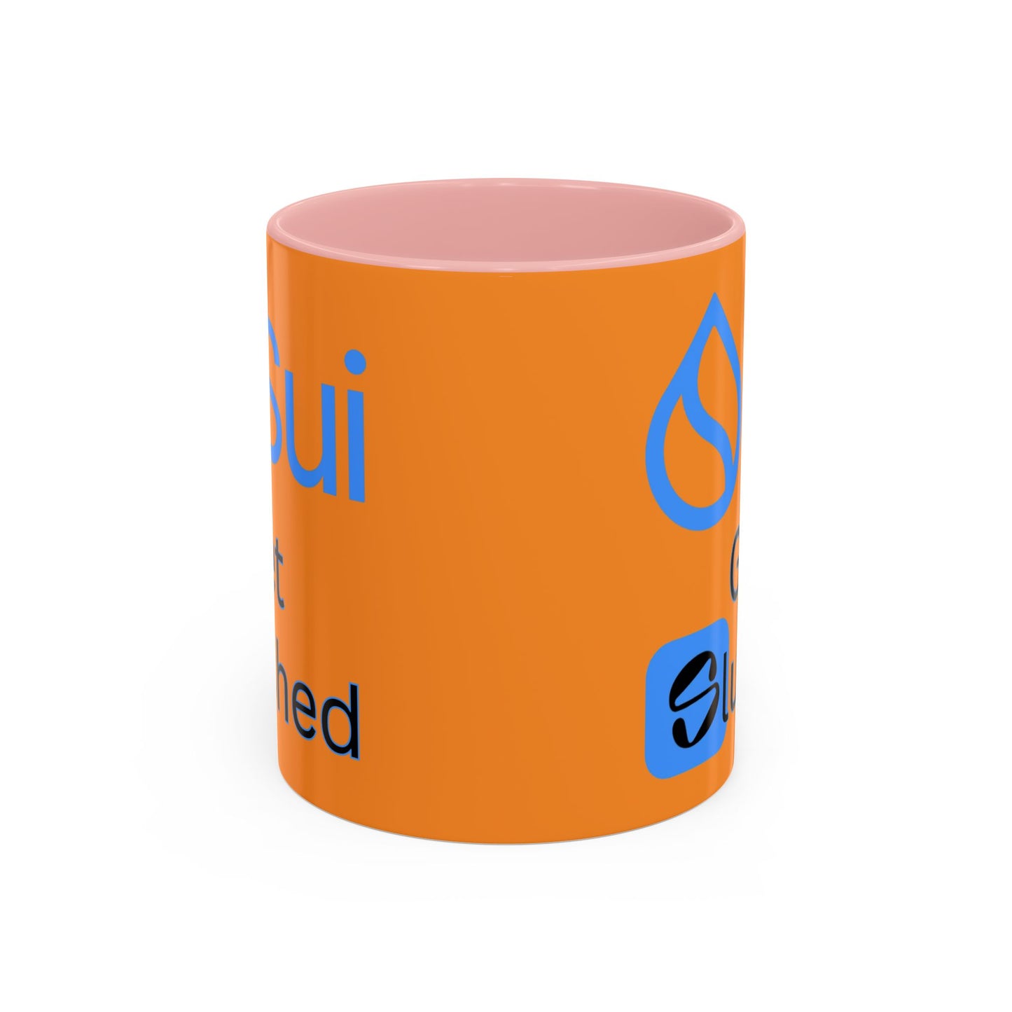 Sui: Get Slushed Orange Accent Mug by cypherpunkgear.com