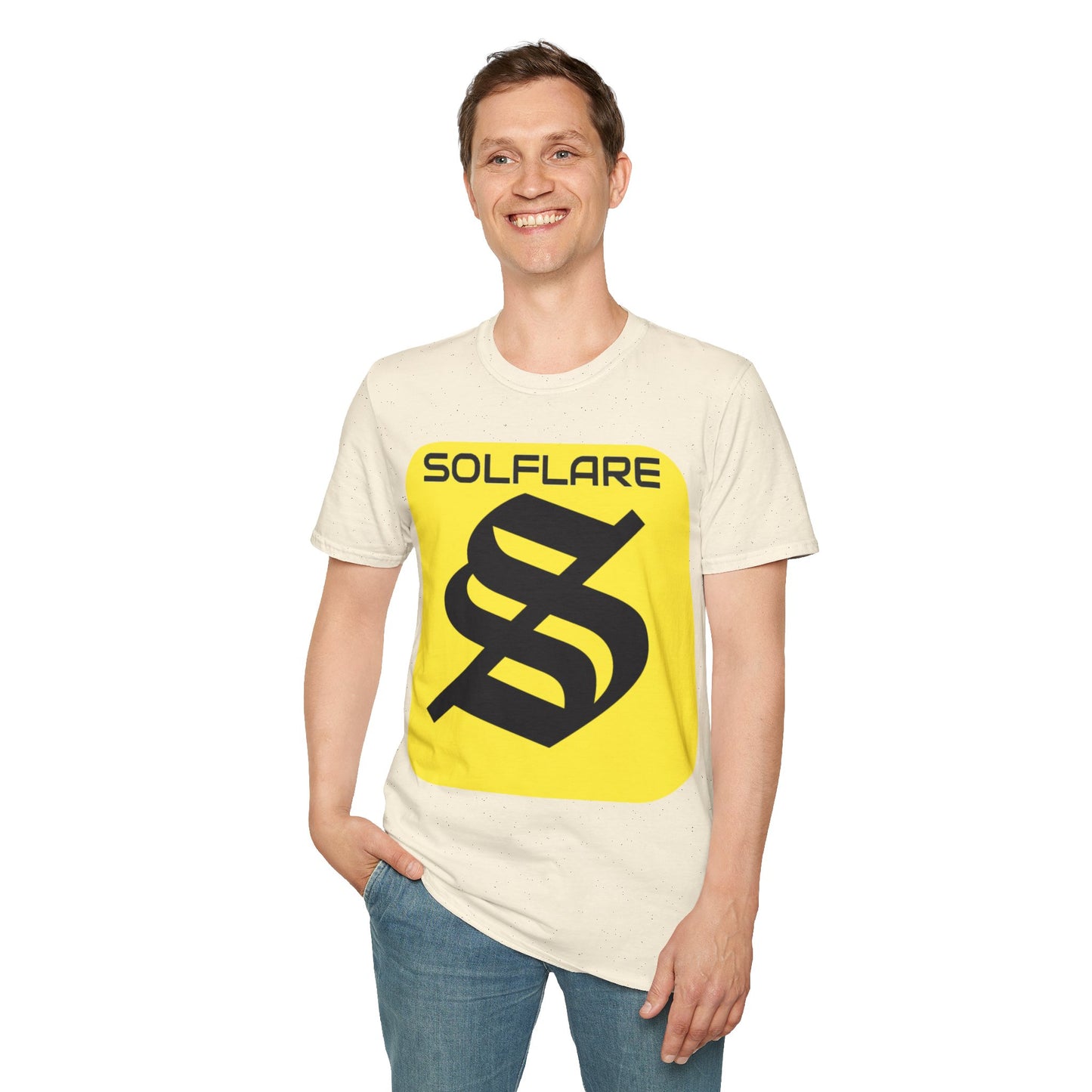 SolflareLogo Light colors Unisex T-Shirt by cypherpunkgear.com