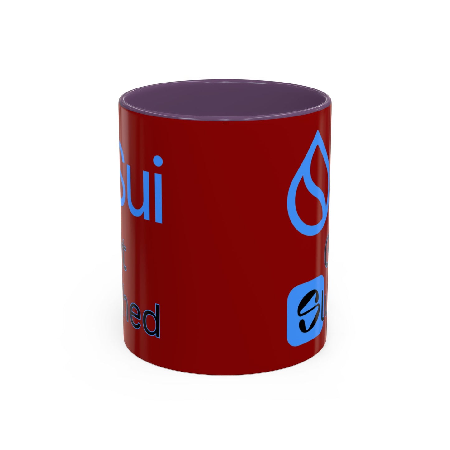 Sui: Get Slushed Red Accent Mug by cypherpunkgear.com