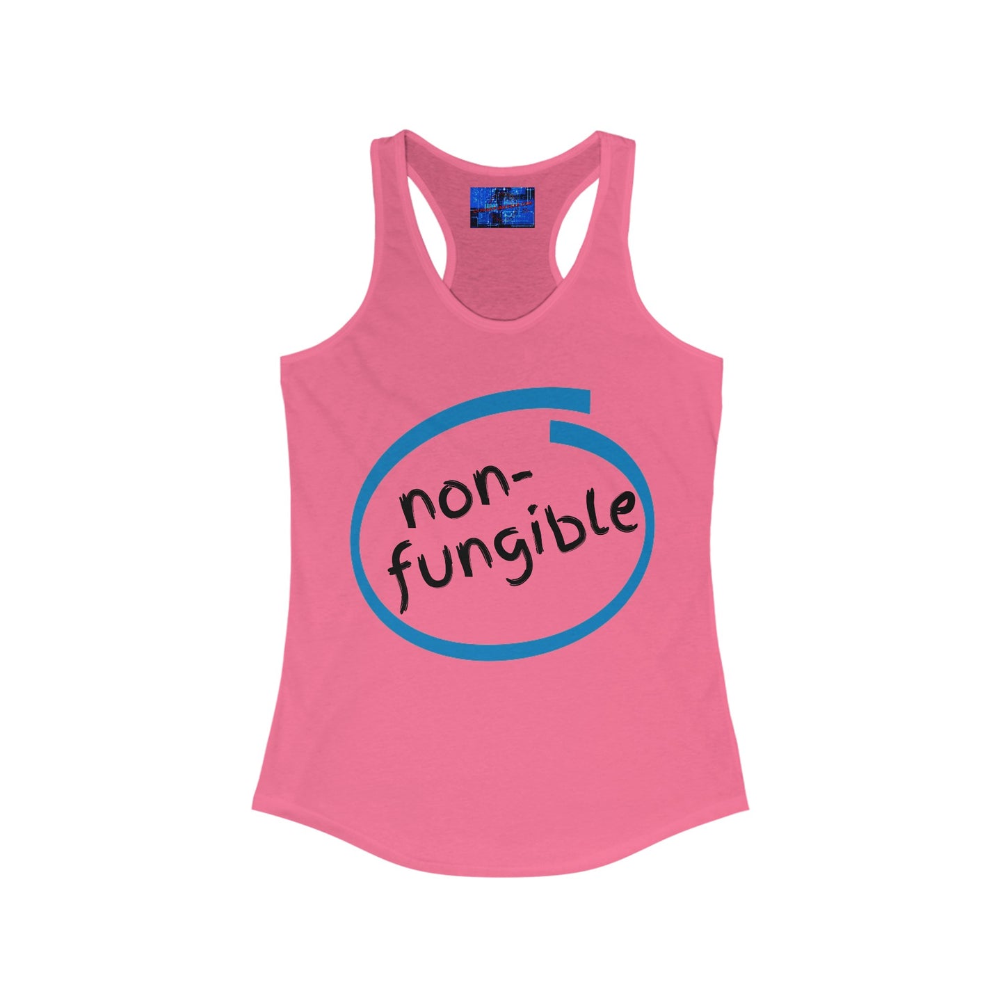 Nonfungible Women's Racerback Tank Top by cypherpunkgear