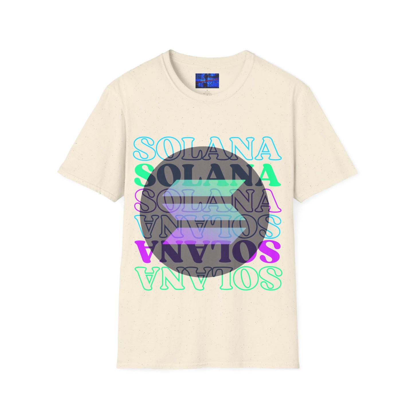 Solana, Solana, Solana (SOL) Light colors Unisex T-Shirt by cypherpunkgear.com