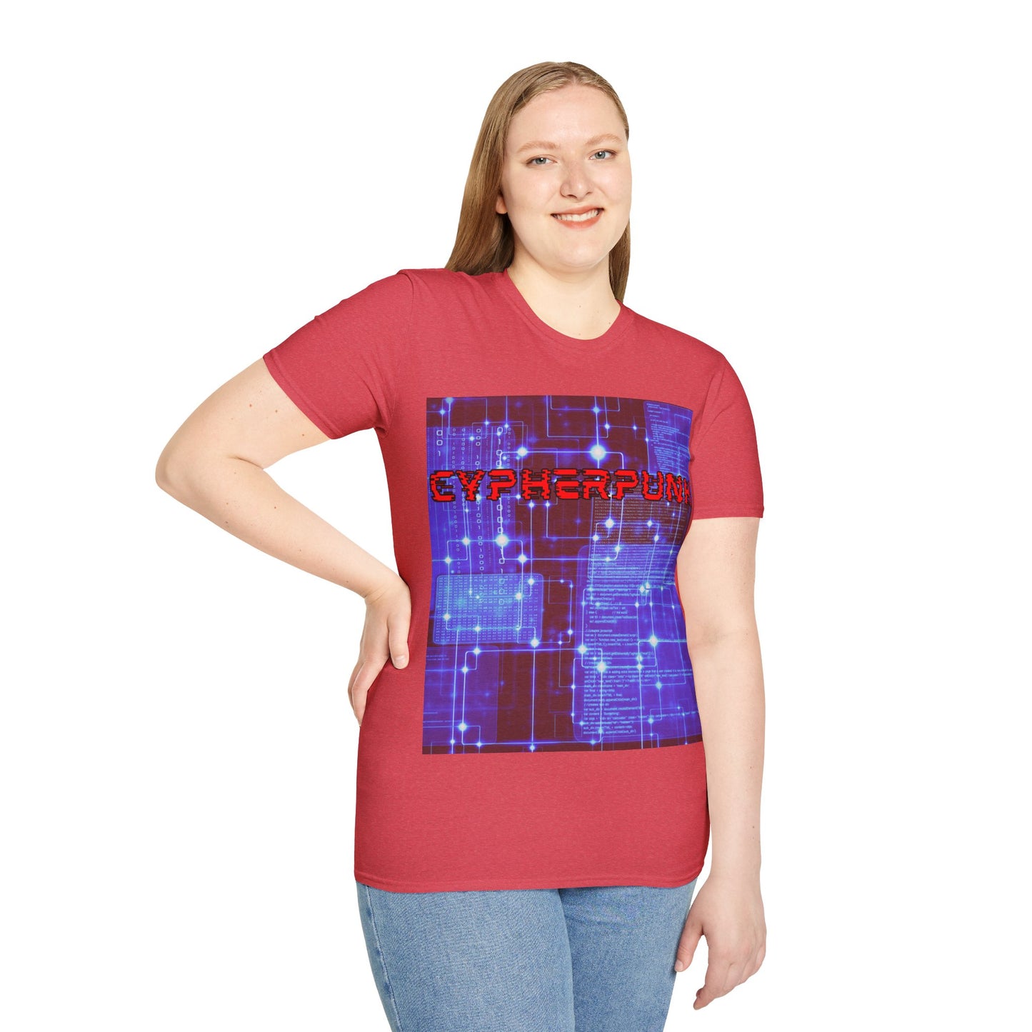 Cypherpunk Light colors Unisex T-Shirt by cypherpunkgear.com