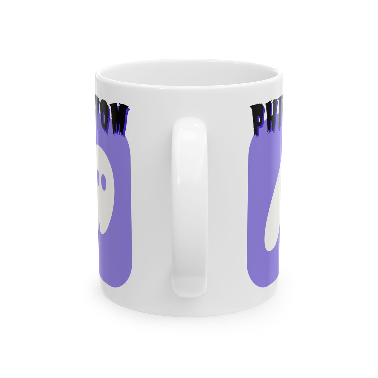 Phantom Hot Wallet White Mug by cypherpunkgear.com