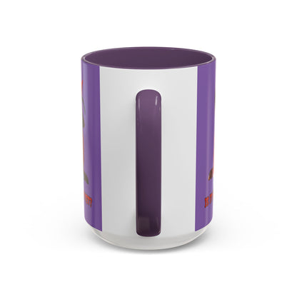 Is it Halloween yet? Light Purple Accent Mug by CreepyCrafts.boo