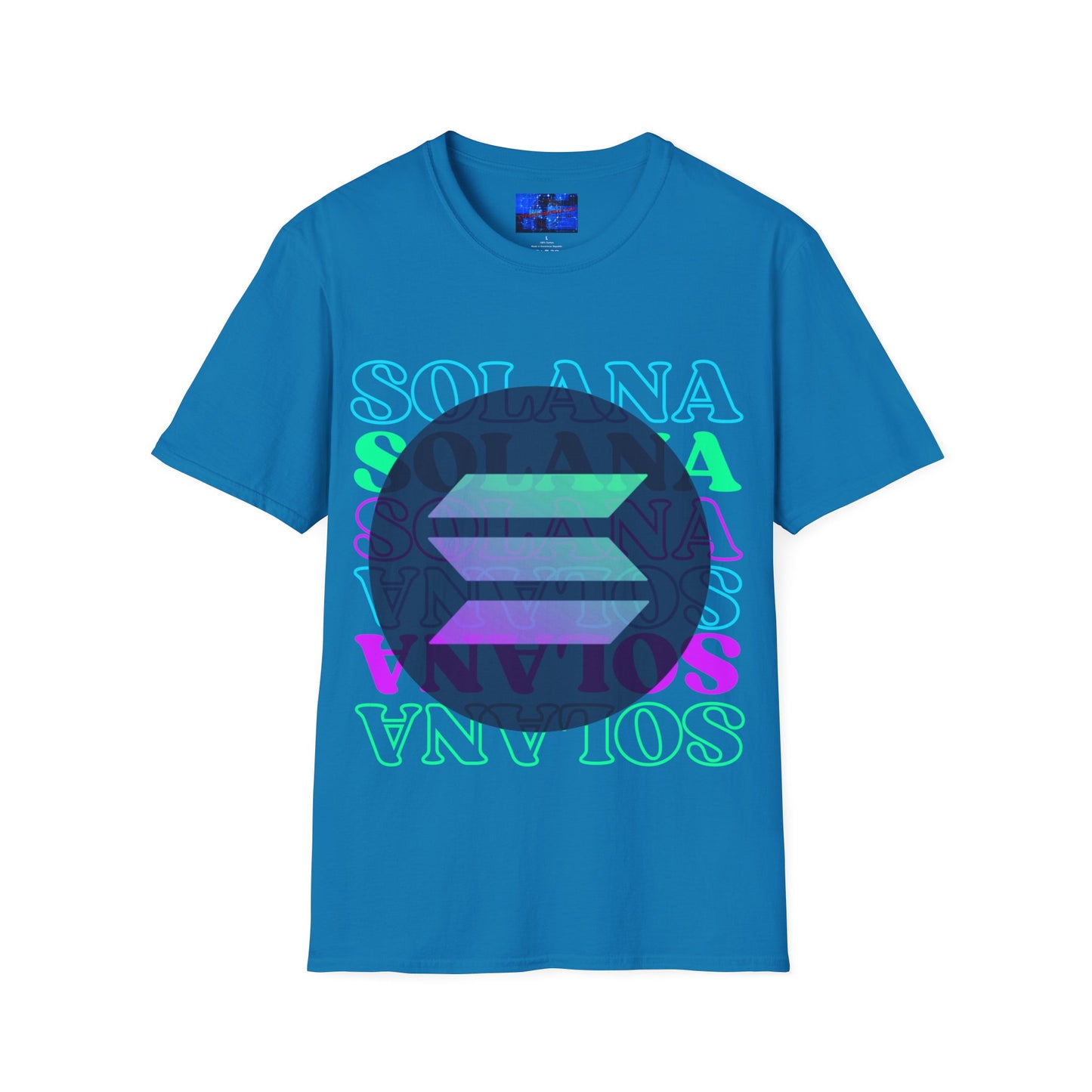 Solana Solana Solana (SOL) DKcolors Unisex T-Shirt by cypherpunkgear