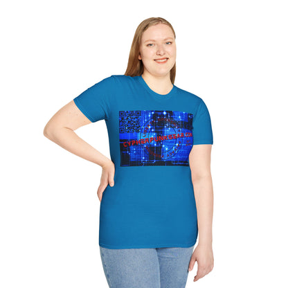 Cypherpunkgear.com logo Dark colors Unisex T-Shirt by cypherpunkgear.com