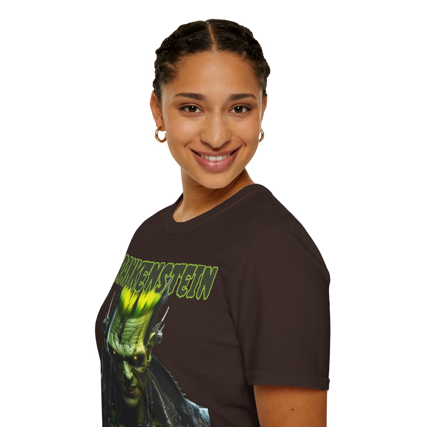 Frankenstein Lives Dark colors Unisex T-Shirt by CreepyCrafts.boo