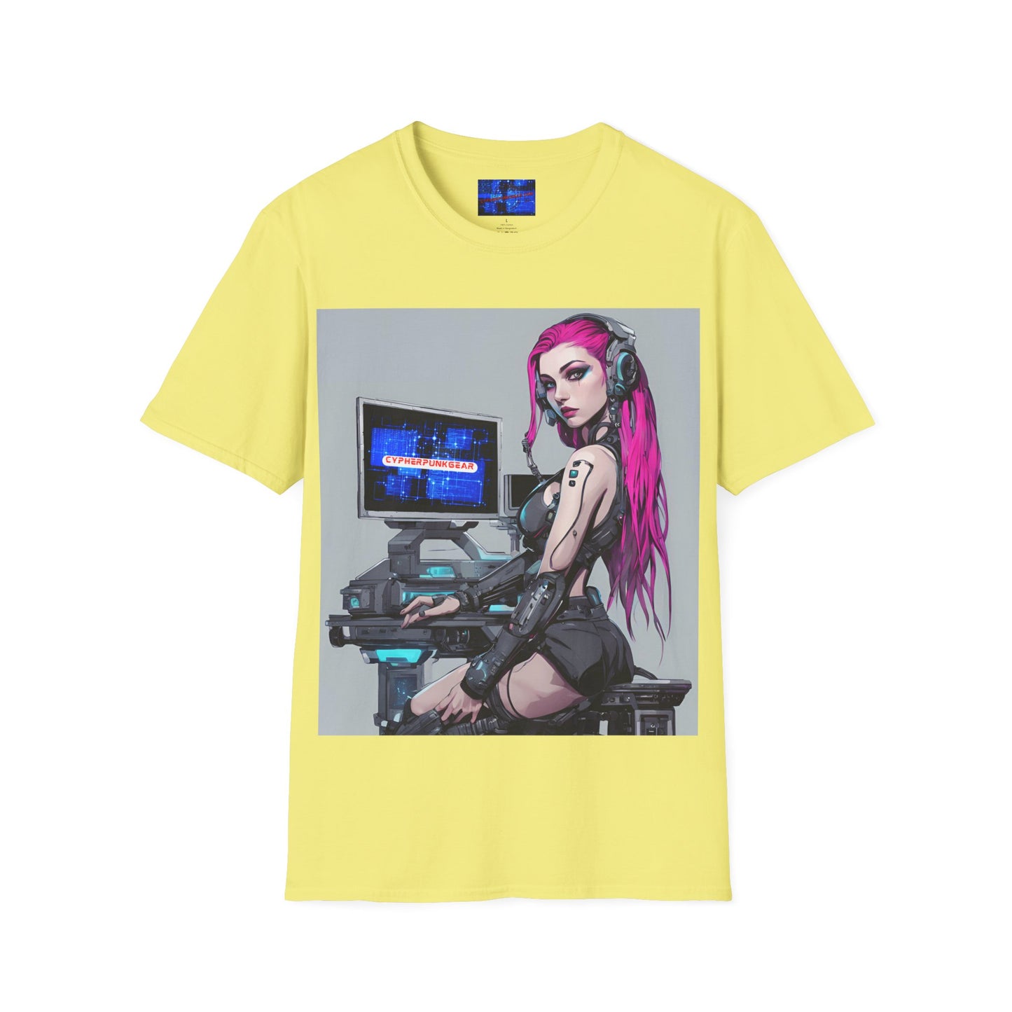 ¡Cyberpunk de cypherpunkgear! Camiseta unisex de estilo suave