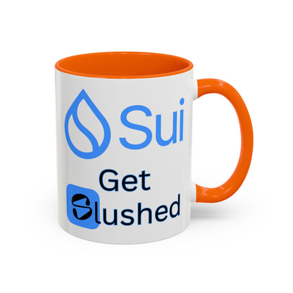 Sui: Get Slushed White Accent Mug by cypherpunkgear.com