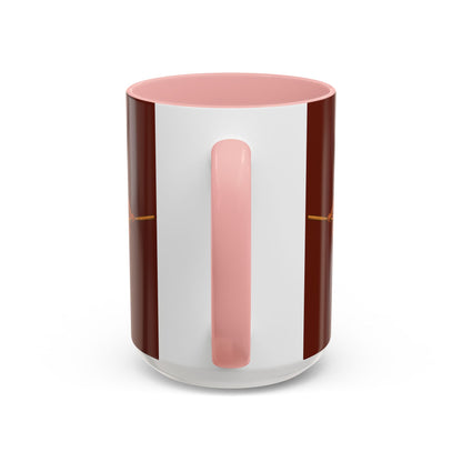 Velvet Vex Brown Accent Mug by CreepyCrafts.boo