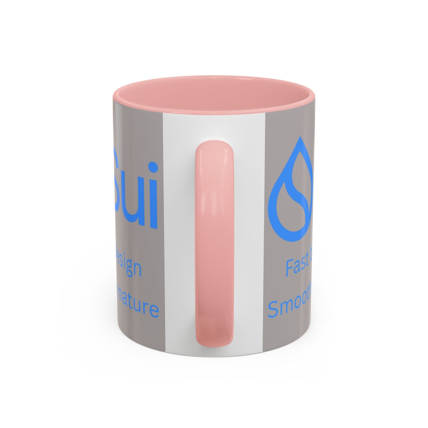 SUI Grey Accent Mug by cypherpunkgear.com