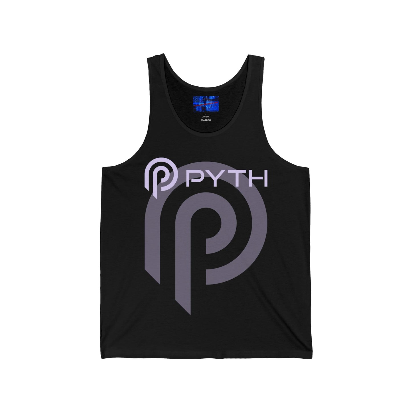 Pyth (PYTH) Unisex Jersey Tank Top by cypherpunkgear.com