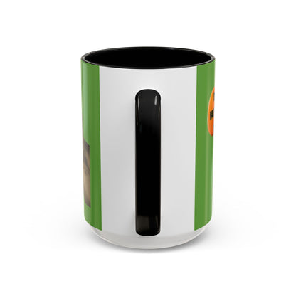 Is it Halloween yet? Skeleton's Pumpkin Accent Mug by CreepyCrafts.boo