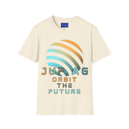Jupiter (JUP) Orbit the Future Light colors Unisex T-Shirt by cypherpunkgear.com