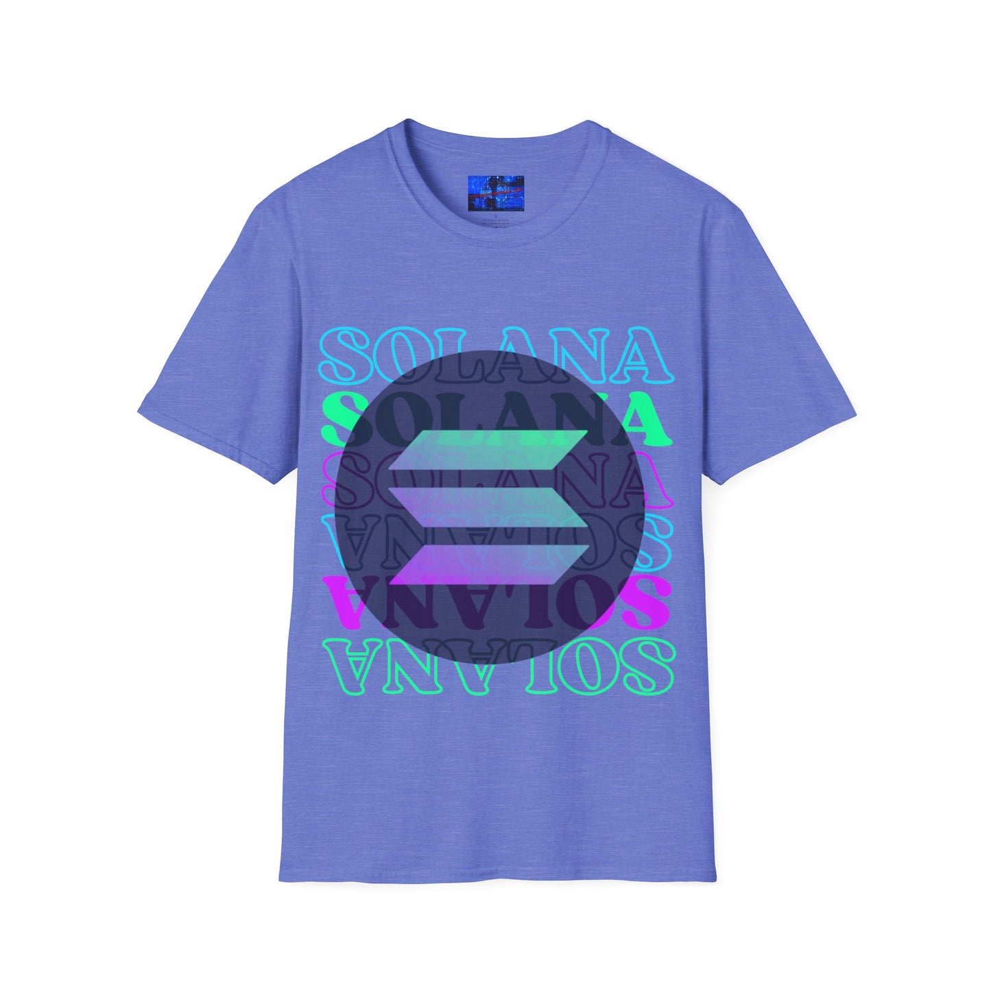 Solana Solana Solana (SOL) LTcolors Unisex T-Shirt by cypherpunkgear