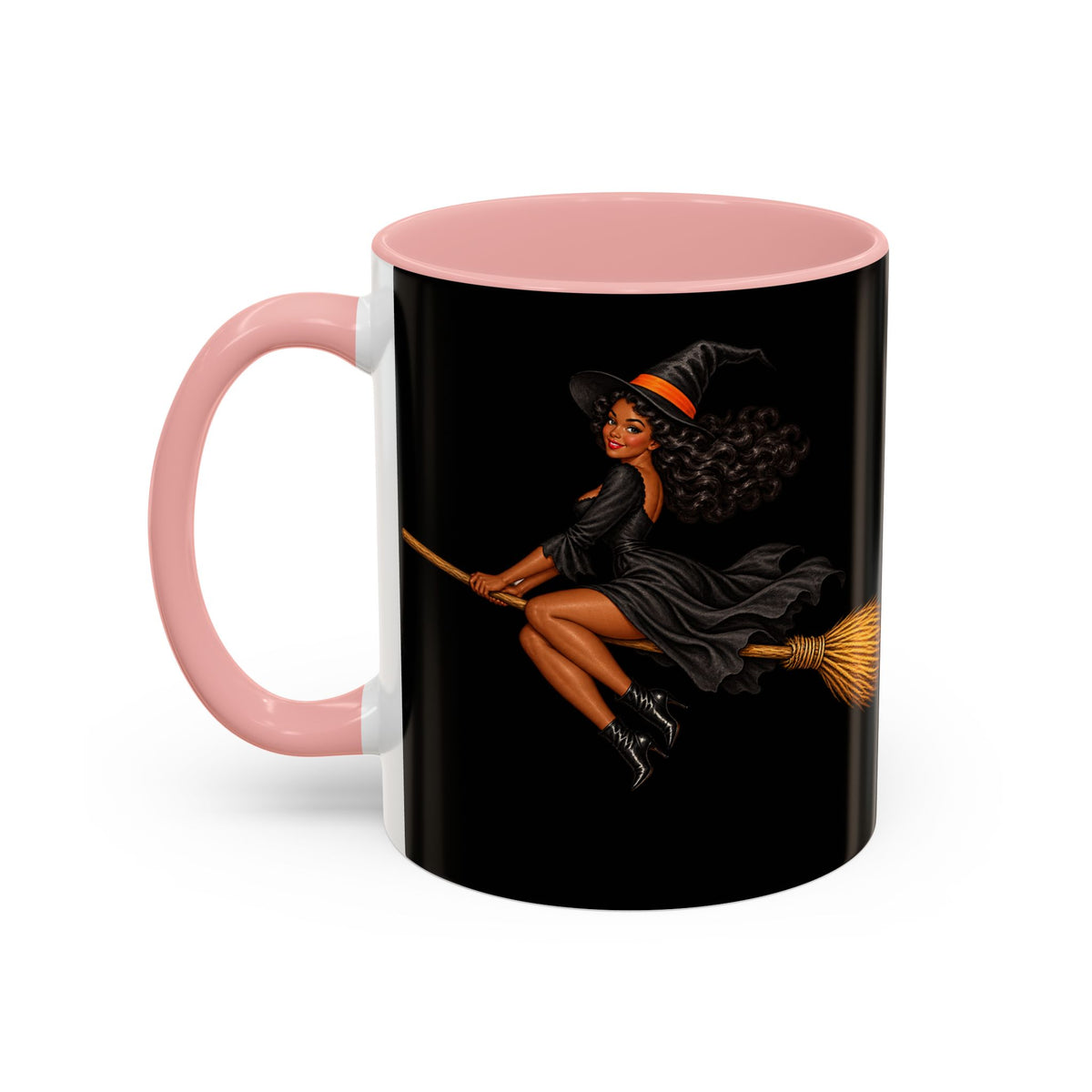 Velvet Vex Black Accent Mug by CreepyCrafts.boo