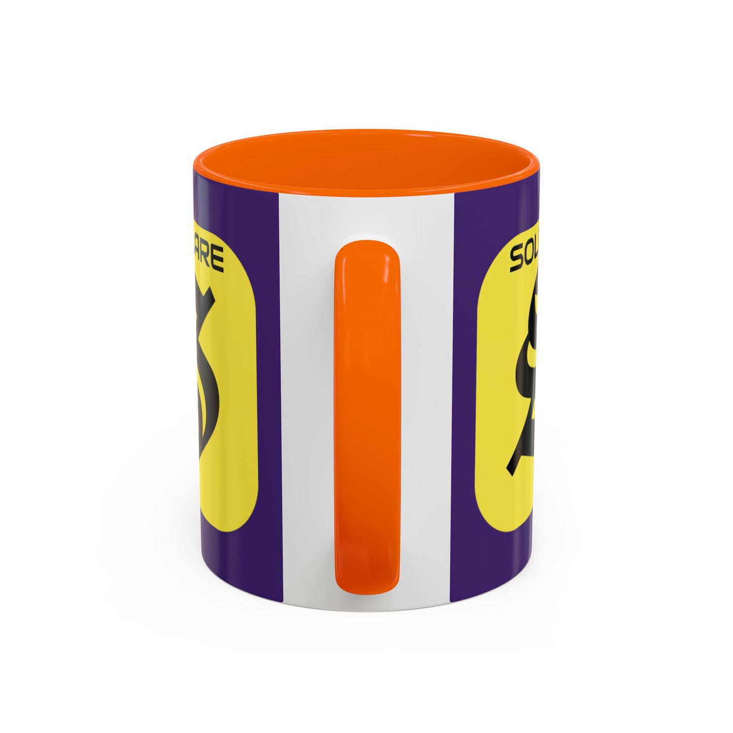 SolflareLogo Purple Accent Mug by cypherpunkgear.com
