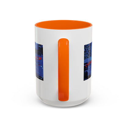 Cypherpunkgear.com logo Accent Mug by cypherpunkgear.com
