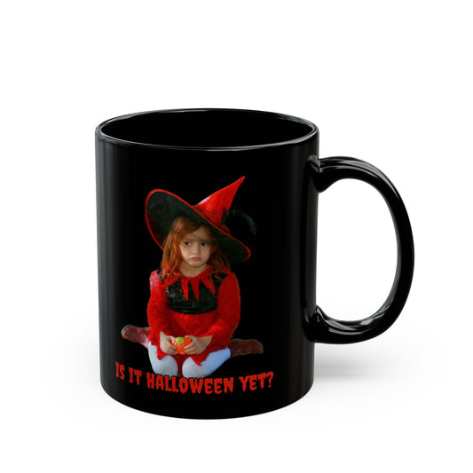 Is it Halloween yet? Black Mug by cypherpunkgear