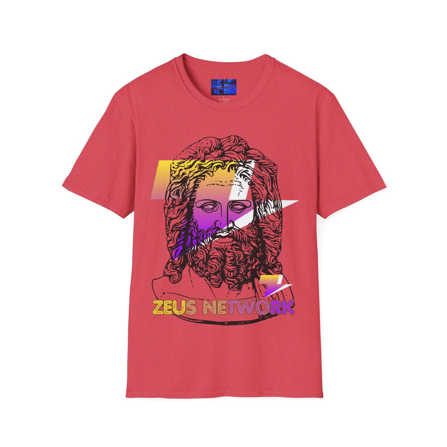 Zeus Network Light colors Unisex T-Shirt by cypherpunkgear.com
