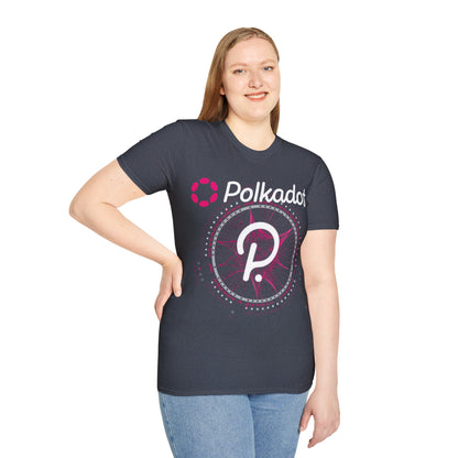 Polkadot (DOT) Dark colors Unisex T-Shirt by cypherpunkgear.com