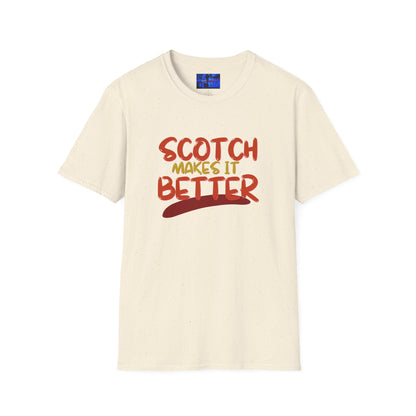 ¡Scotch lo mejora con cypherpunkgear! Camiseta unisex de estilo suave