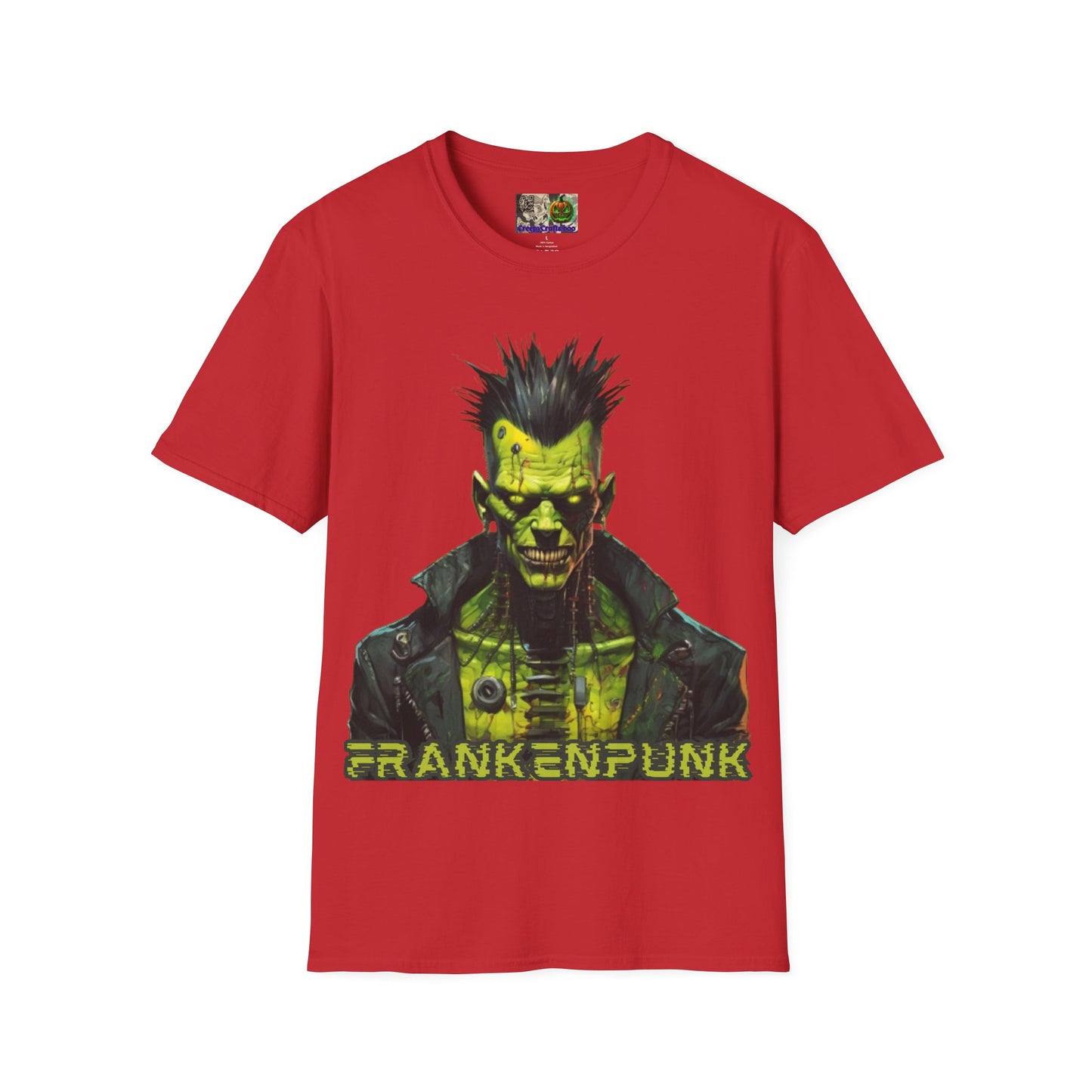 Frankenpunk Light colors Unisex T-Shirt by CreepyCrafts.boo