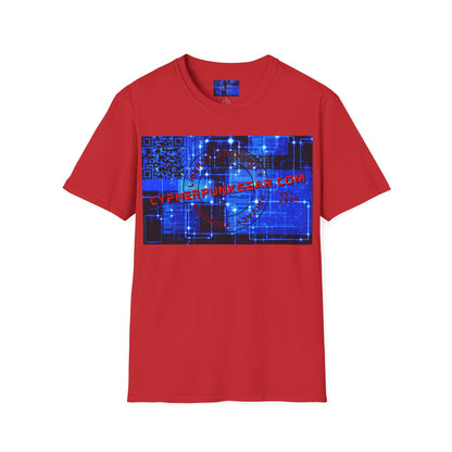 Cypherpunkgear.com logo Light colors Unisex T-Shirt by cypherpunkgear.com