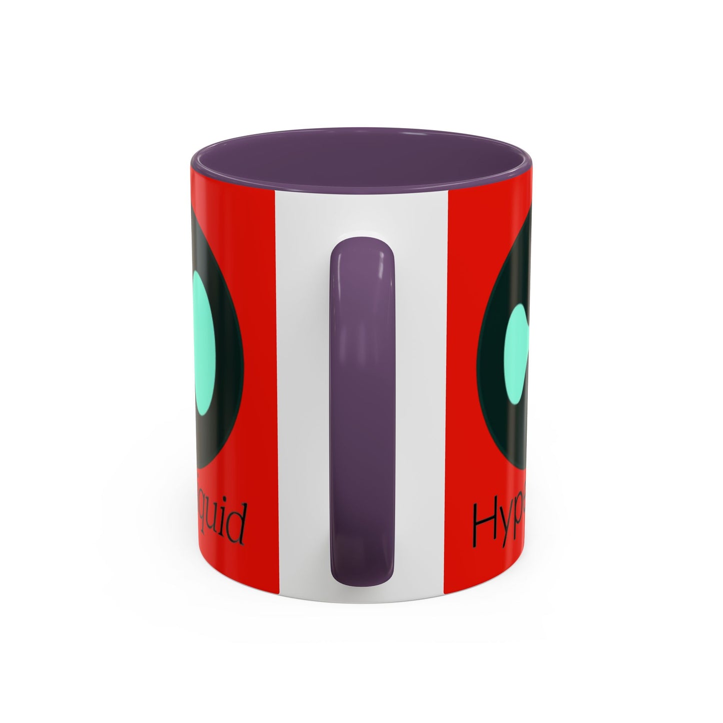 Hyperliquid Black font Red Accent Mug by cypherpunkgear.com