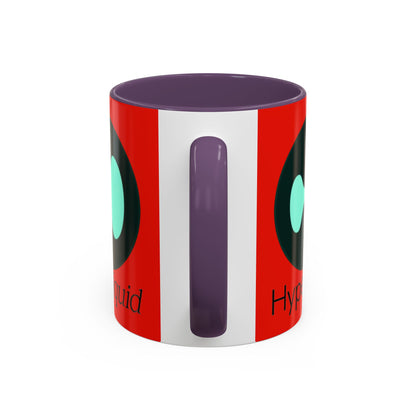 Hyperliquid Black font Red Accent Mug by cypherpunkgear.com