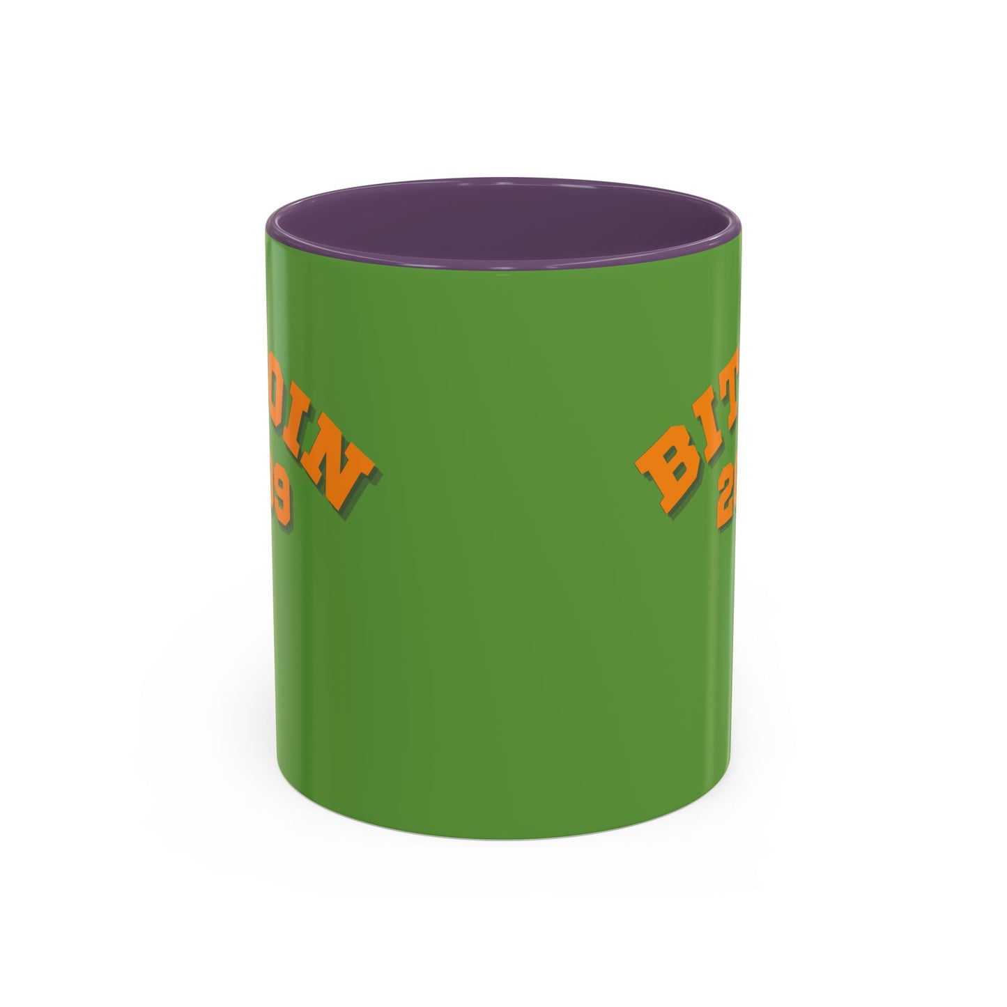 Bitcoin 2009 Green Accent Mug by cypherpunkgear.com