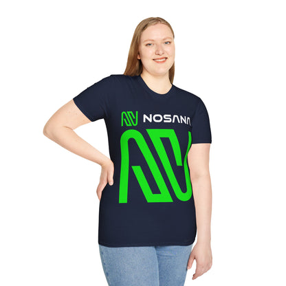 Nosana (NOS) Dark colors Unisex T-Shirt by cypherpunkgear.com