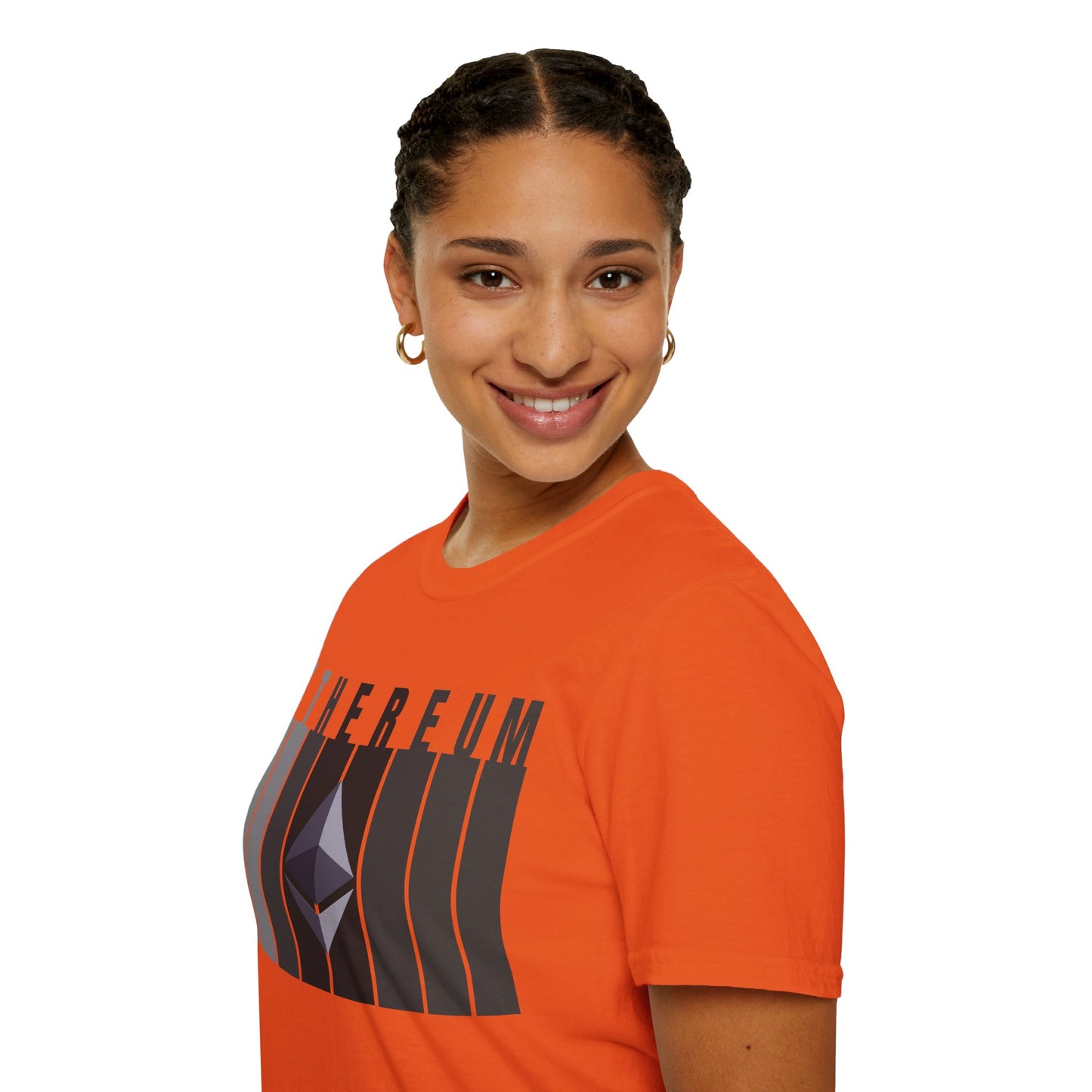 Ethereum (ETH) Light colors Unisex T-Shirt by cypherpunkgear.com